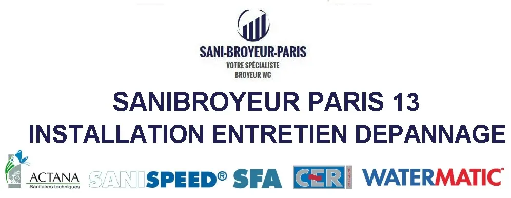logo sanibroyeur Paris 13